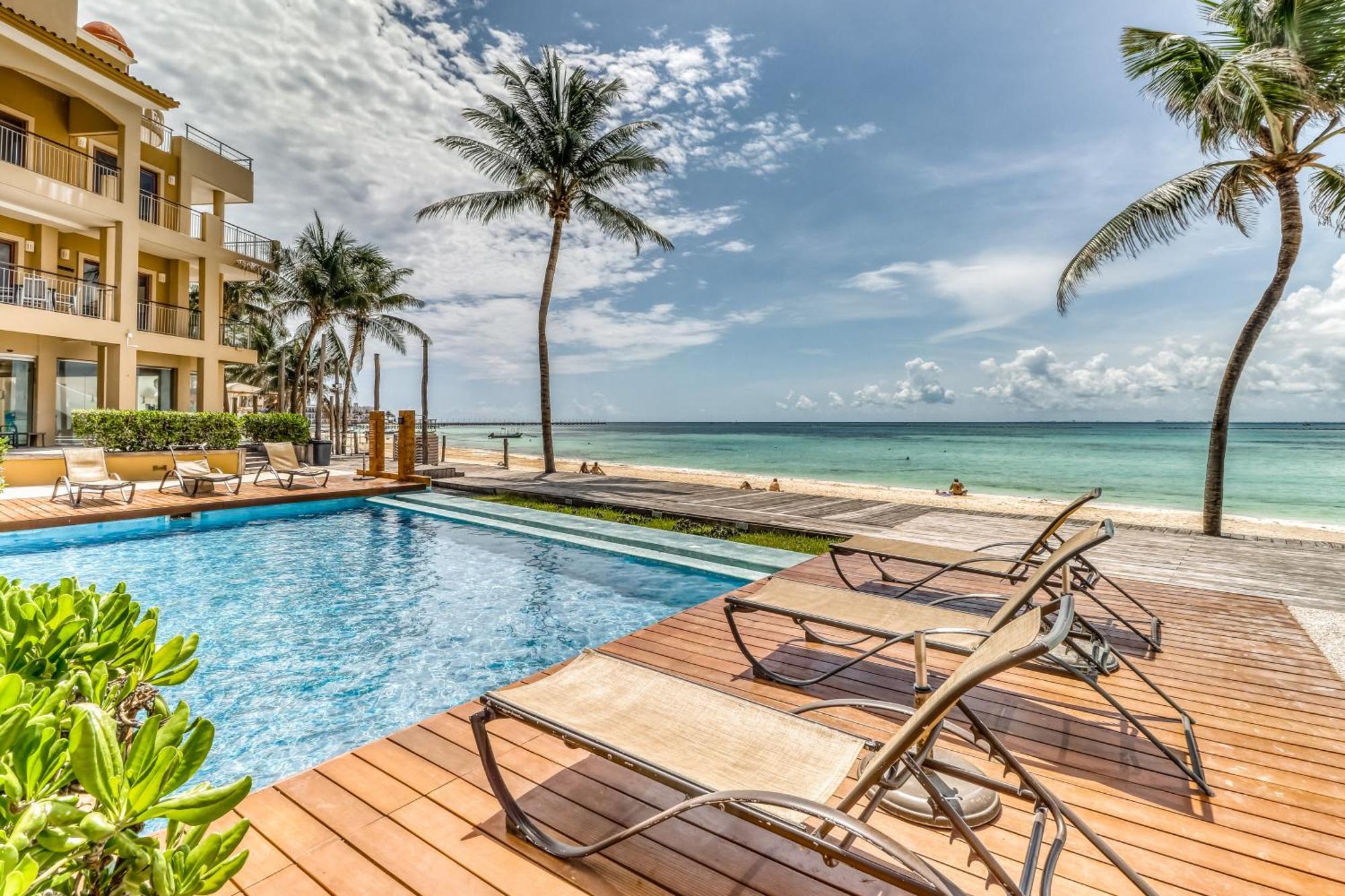 Residences El Faro, Surf 201 Playa del Carmen Bagian luar foto